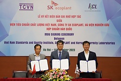 KCL-SK에코플랜트-베트남표준품질원 MOU 체결